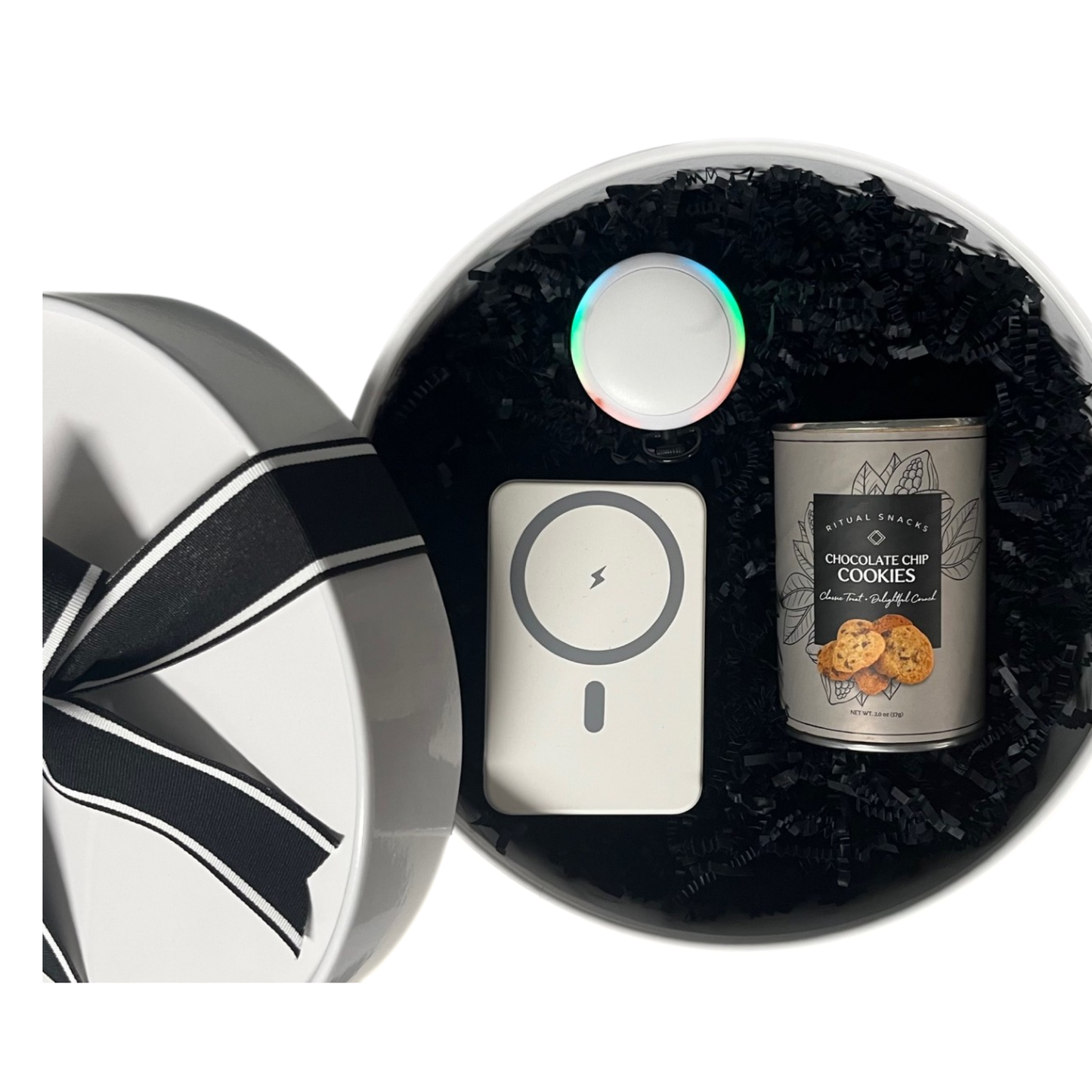Logo Gift with Power Bank and Ear Buds
