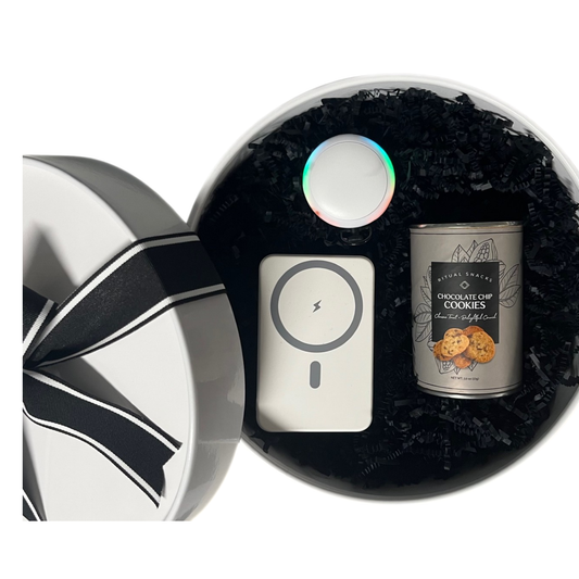 Logo Gift with Power Bank and Ear Buds