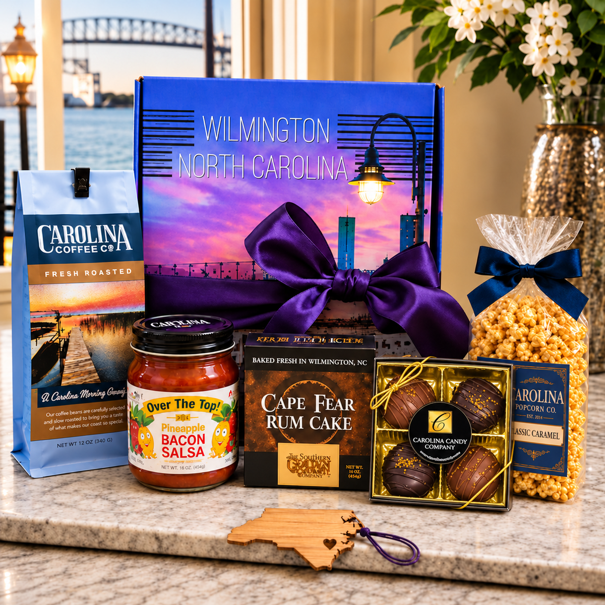 Wilmington Deluxe Gift/Taste of Wilmington NC Gift Box