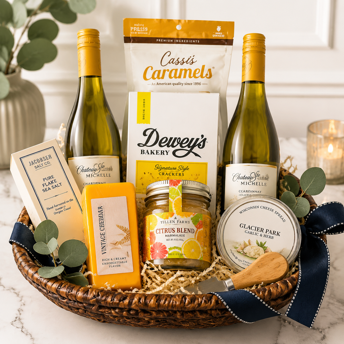 Wine & Goodie Basket