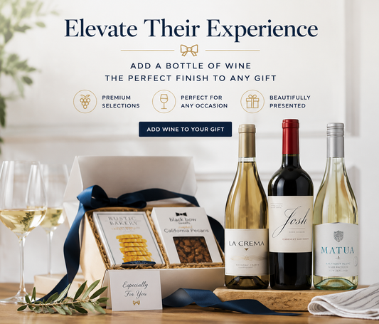 Add Wine or Prosecco to Your Gift