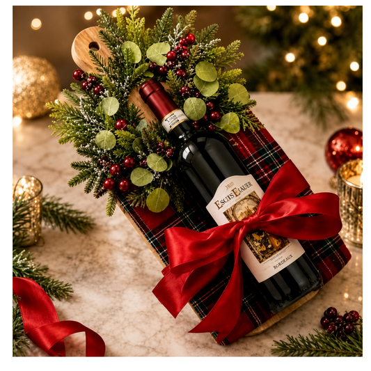 Holiday Wine and Serving Board