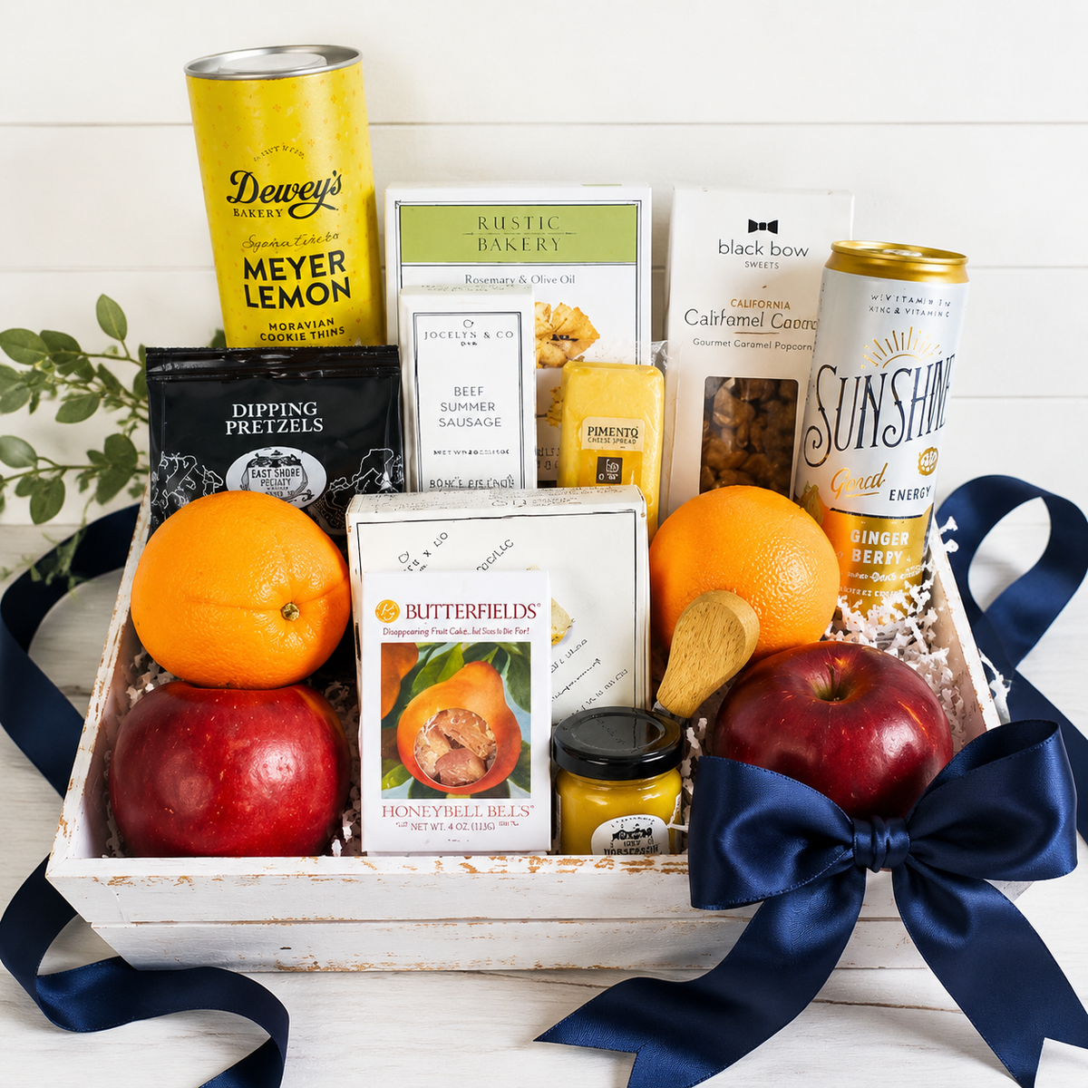 Fruit & Cheese Gift Basket