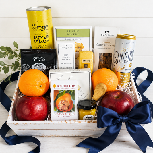 Fruit & Cheese Gift Basket