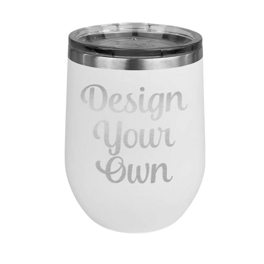 Wine Tumbler with Logo